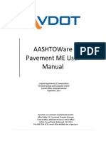 Vdot Aashto Pavement Me Design Manual