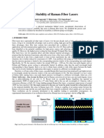 On The Stability of Raman Fiber Lasers: Santosh Aparanji, V. Balaswamy, V.R. Supradeepa