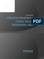 Download 48110534 Strategi Penetapan Harga Dalam Pemasaran Jasa by Gusti Riza Febrinata SN50187130 doc pdf