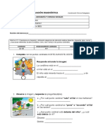 Evaluación Diagnóstica: Asignatura: Historia, Geografía Y Ciencias Sociales