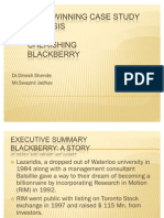 Blackberry Case Study Analysis