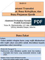 Bab 13 - Akuntansi Transaksi Dana Zakat, Dana Kebajikan, Dan