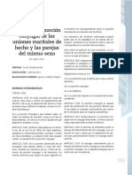 Derecho a La Porción Conyugal de Las Uniones Maritales de Hecho y Las Parejas Del Mismo Sexo