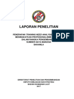 Penerapan Training Need Analysis (TNA)