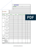 HAZOP Study Report Template