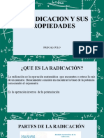 Radicación y sus propiedades