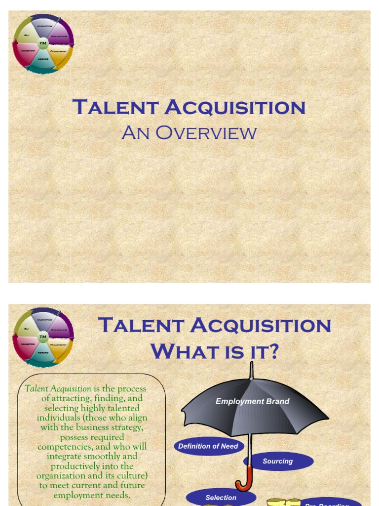 Talent Acquisition | PDF | Recruitment | Employment