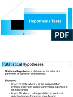 Hypothesis Testing (Supporting Reference 1)