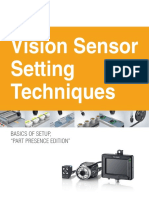 Vision Sensor Setting Techniques: Basics of Setup, "Part Presence Edition"