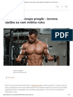 Zottmanov Biceps Pregib - Izvrsna Vježba Za Rast Mišića Ruku - Fitness - Com.hr