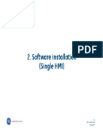 TITLE Software installation (Single HMI