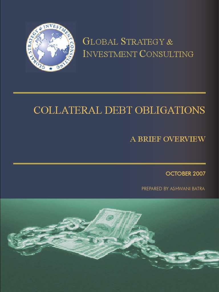 Collateral Debt Obligations | PDF | Collateralized Debt Obligation ...