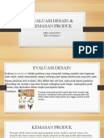 Evaluasi Desain & Kemasan Produk (Adi)