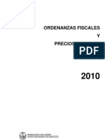 O.F y Precios Publicos 2010 Barakaldo