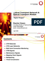 Optical Transport Network & Optical Transport Module: Maarten Vissers