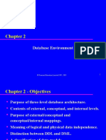 Database Environment: © Pearson Education Limited 1995, 2005