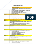 Daftar Lampiran Kelengkapan CSMS