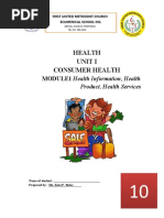 Health 10 Module 1