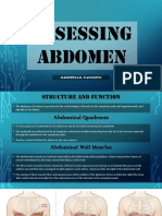 Assessing Abdomen