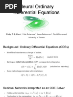 Neural Ordinary Differential Equations: Ricky T. Q. Chen, Yulia Rubanova, Jesse Bettencourt, David Duvenaud