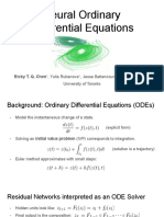 Neural Ordinary Differential Equations: Ricky T. Q. Chen, Yulia Rubanova, Jesse Bettencourt, David Duvenaud