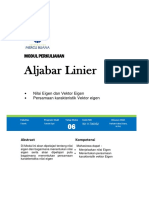 Modul 06 - Aljabar Linear