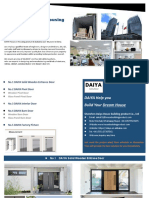 DAIYA Catalog of Entrace Door Interior Door and Barn Door-2020