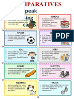 Comparatives Speaking Cards Clt Communicative Language Teaching Resources Conv 116388