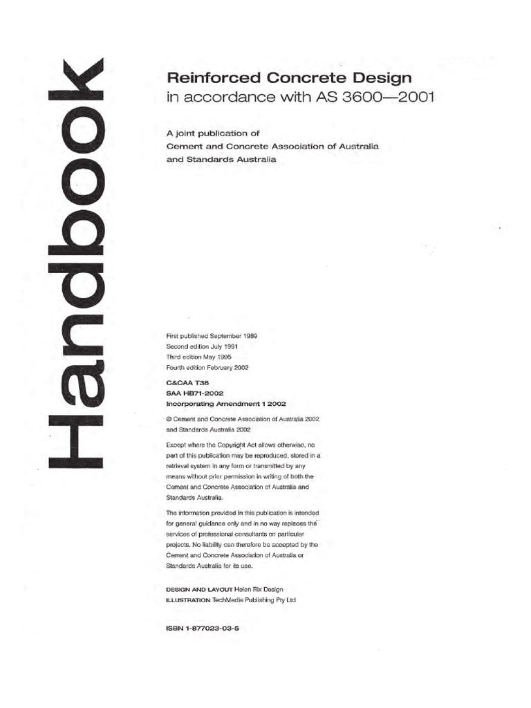 Reinforced Concrete Design Handbook PDF
