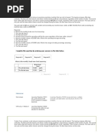 Cost Accounting Chapter 3 Assignment #3