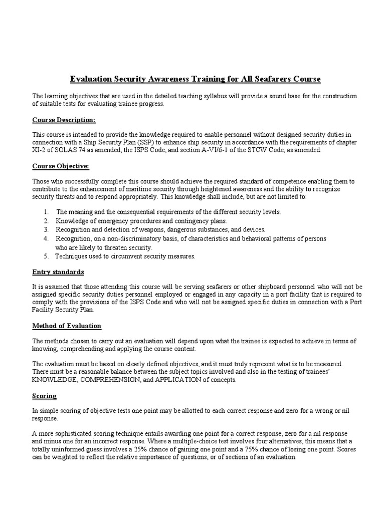 Security Awareness Training - Exam | PDF | Business