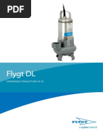 Flygt DL: Submersible Sewage Pump, 50 HZ