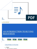 Buying Behavior