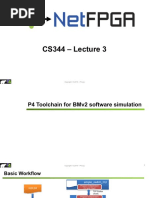 Lecture 3 P4 NetFPGA