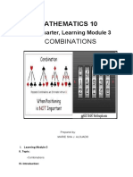 Mathematics 10: Combinations