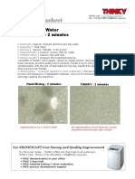 THINKY Performance Datasheet