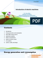 Introduction of Electric Machines