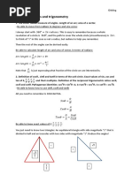 Advanced Mathematics Formula Sheet | PDF | Sine | Trigonometric Functions
