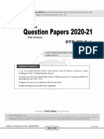 Std. 12th Model Question Paper 2020-21 With Solutions