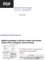 Embedded Control Systems Lecture 4 - Spring 2018: Knut Åkesson