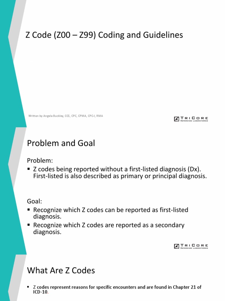 Z Code (Z00 Z99) Coding and Guidelines | PDF | Postpartum