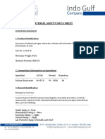 Sodium Bicarbonate MSDS