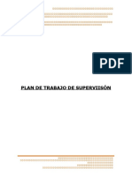 Plan de Trabajo de Superviisón