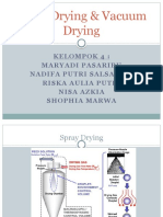 Spray Drying & Vacuum Drying