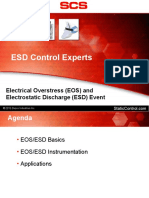 ESD Control Experts: Electrical Overstress (EOS) and Electrostatic Discharge (ESD) Event