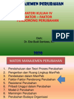 MPB 4-Faktor Pendorong Perubahan