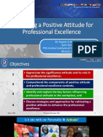 Cultivating A Positive Attitude For Professional Excellence