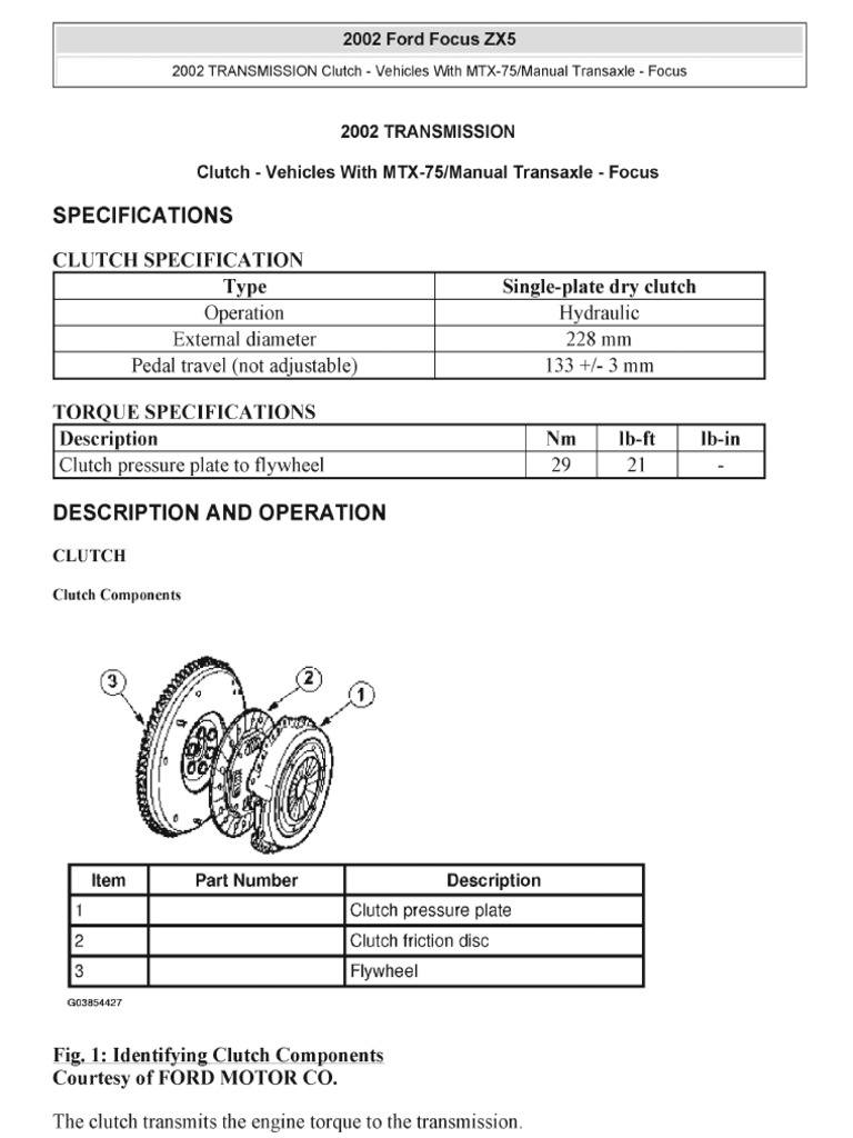 Mtx75 Clutch PDF