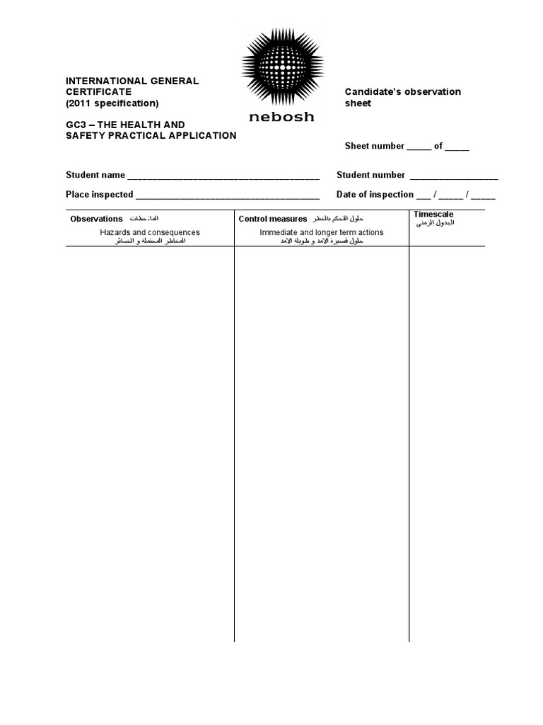 IGC3 - Candidates Observation Sheet | PDF | Finance & Money Management ...