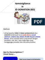 11. Hemovigilance in Blood donation